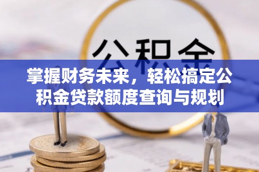 萨尔图掌握财务未来，轻松搞定公积金贷款额度查询与规划