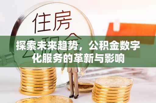 萨尔图探索未来趋势，公积金数字化服务的革新与影响