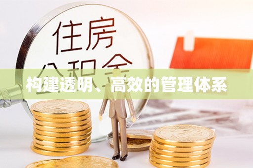 萨尔图构建透明、高效的管理体系