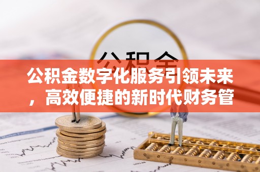 萨尔图公积金数字化服务引领未来，高效便捷的新时代财务管理