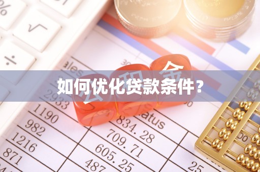 萨尔图如何优化贷款条件？