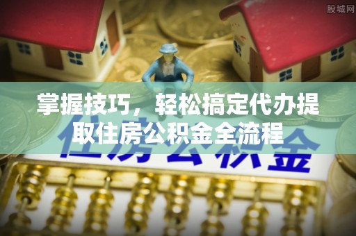 萨尔图掌握技巧，轻松搞定代办提取住房公积金全流程