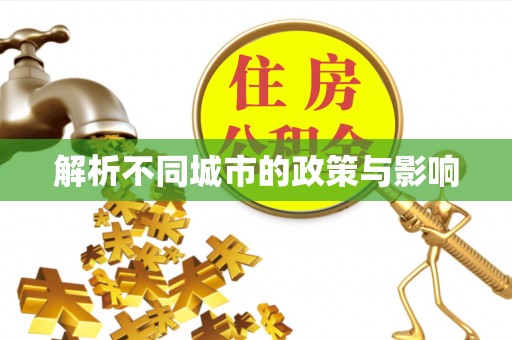 萨尔图解析不同城市的政策与影响