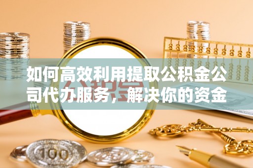 萨尔图如何高效利用提取公积金公司代办服务，解决你的资金难题
