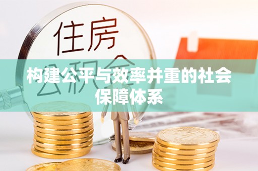 萨尔图构建公平与效率并重的社会保障体系