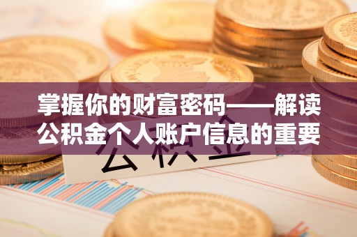 萨尔图掌握你的财富密码——解读公积金个人账户信息的重要性