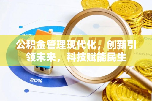 萨尔图公积金管理现代化，创新引领未来，科技赋能民生