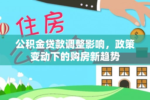萨尔图公积金贷款调整影响，政策变动下的购房新趋势