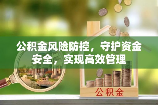 萨尔图公积金风险防控，守护资金安全，实现高效管理
