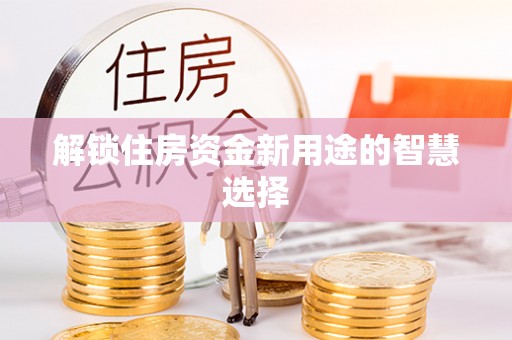 萨尔图解锁住房资金新用途的智慧选择