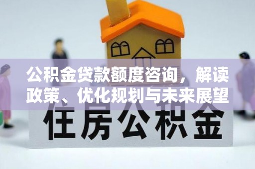 萨尔图公积金贷款额度咨询，解读政策、优化规划与未来展望
