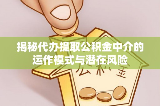 萨尔图揭秘代办提取公积金中介的运作模式与潜在风险