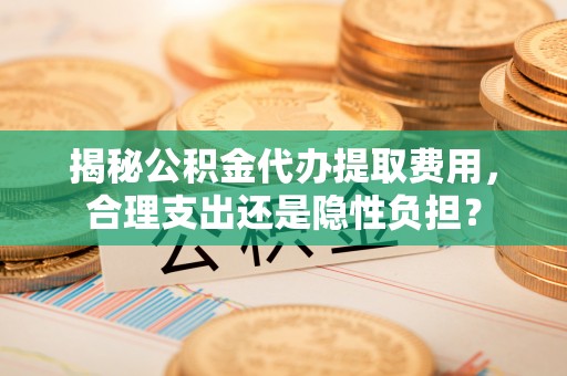 萨尔图揭秘公积金代办提取费用，合理支出还是隐性负担？