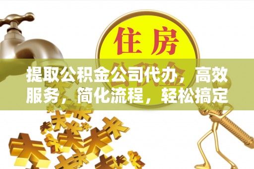 萨尔图提取公积金公司代办，高效服务，简化流程，轻松搞定资金难题