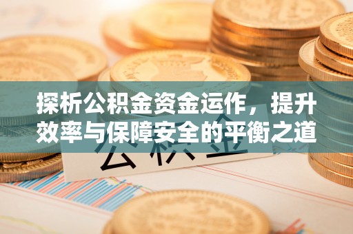 萨尔图探析公积金资金运作，提升效率与保障安全的平衡之道