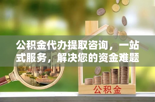 萨尔图公积金代办提取咨询，一站式服务，解决您的资金难题