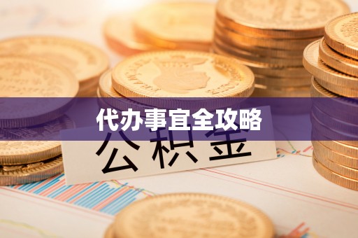 萨尔图代办事宜全攻略