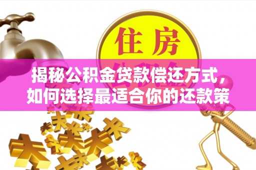萨尔图揭秘公积金贷款偿还方式，如何选择最适合你的还款策略？