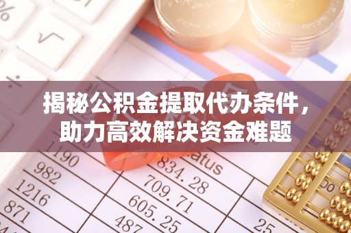 萨尔图揭秘公积金提取代办条件，助力高效解决资金难题